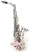Rossetti Silver Plated Eb Alto Saxophone, ROS1157