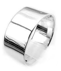 Mens Large Sterling Silver 10mm Wide Wedding Band Ring (Size 6,7,8,9,10,11,12,14,15)