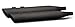 RC Components RCX103B Black Single Slash Down Slip On Muffler for 1995-2016 FLH/FLT Touring