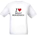 I LOVE MOUNT MONADNOCK - Mountain-series - White T-shirt