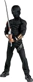 Muscle Chest Snake Eyes Kids GI Joe Costume