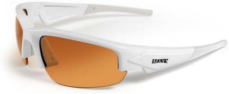 Maxx HD Cinco High Definition Half Frame Sunglasses (White)