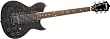 Washburn Idol Series WI18QT Electric Guitar, Quilted Trans Black
