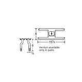 MCM 10101-70702 Stainless Steel H Single Burner