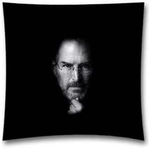 Decorative Cotton Linen Throw Pillow Case Cushion Cover 18"x18"(45x45cm),steve jobs face apple,ALR0563cj NFL Edmonton Oilers PillowCase