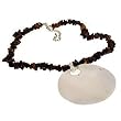Rhodium Necklace - Pearl - 16 In Long