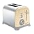 Morphy Richards Accents 44326 Toaster, 2 Slice (Country Cream, Chrome Buttons)
