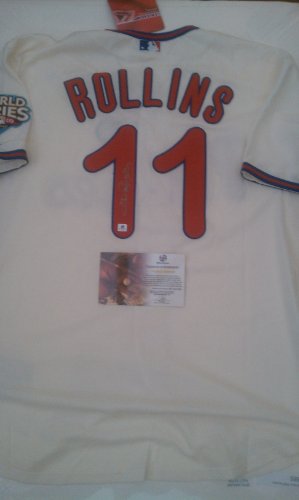 Jimmy Rollins Signed Philadelphia Phillies Jersey