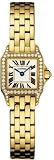 NEW CARTIER SANTOS DEMOISELLE LADIES MINI SOLID GOLD WATCH WF9006Y7