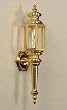 Miniature Clare-Bell Brass Works Pair of Coach Lamps