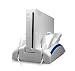 7 in 1 Battery Charger Fan Remote Nunchuk Stand For Wii
