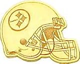 14k Gold Nfl Pittsburgh Steelers Football Helmet Tie Tac