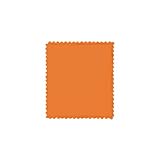 Solid Color Fabric Swatch by Jacob Alexander - Burnt Orange