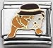 Clearly Charming Bulldog with Hat Canine Dog Breed Animal Pet Italian Charm