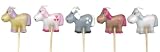 Lovely Chubblies Horse Birthday Candles- Pack of 5