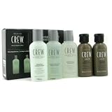 American Crew The Essentials Citrus Mint Kit: Shampoo + Conditioner + Body Wash + Shave Gel + Cooling Lotion - 5pcs