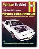 Haynes Pontiac Firebird (82 - 92) Manual