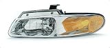 Get Crash Parts Ch2502134 Headlamp W/O Quad Headlamps And Daytime Running Lamps, All, Driver's Side