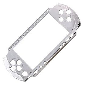 PSP Slim 2000 Replacement Faceplate Silver