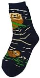 Otters in Water Socks