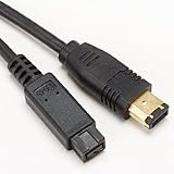 Firewire Cable, IEEE 1394B. 6 pin to 9 pin, 14 Long