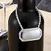 DECANTER TAG - SILVER PLATE DECANTER TAG - decanter tag