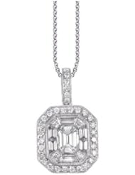 Diamond Composite 18" Pendant