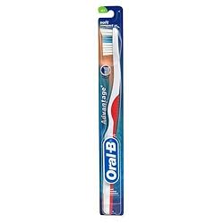 Oral B 085117 ADVANTAGE Control Grip 35 (6 Manual Toothbrushes), Soft #41 (mixed colors)