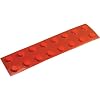 Bump Dots Orange Fluorescent Round SMALL