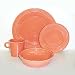 Fiesta Persimmon 831 4-Piece Dinnerware Place Setting, Service for 1
