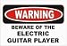 Search : BEWARE OF THE ELECTRIC GUITAR PLAYER T-Shirt (Various Colors Available)