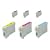 Take4Less 6-Pack (3B+3C) Epson T044 Compatible Ink Cartridges T044120 T044220 T044320 T044420 for Epson Stylus C64 C66 CX4600 CX6400 CX6600 C84 C86