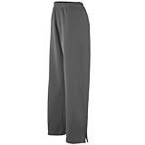 IMAGE OF Augusta Sportswear Girls Double Knit Pant, Black, Small