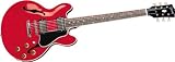 Gibson Custom CS-336 Plain Top Electric Guitar, Tangerine Burst