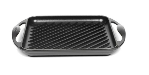 Le Creuset Guß schwarz Grillplatte 24x24 cm 20127 00 00