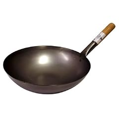 WOK-PFANNE Rund Wokpfanne Gastronomie RUNDER Boden 35c