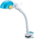 TWINBIRD クリップ式電球型インバータ蛍光灯 スケルトンブルー LK-H138SBL