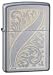 Health & Personal Care : Zippo Lighter Scrolled Feather, Satin Chrome