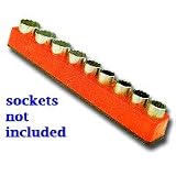 Tools & Hardware : 1/2 in. Drive Magnetic Orange Socket Holder 10-19mm