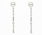 Ladies 0.76ct Diamond Earring Jackets