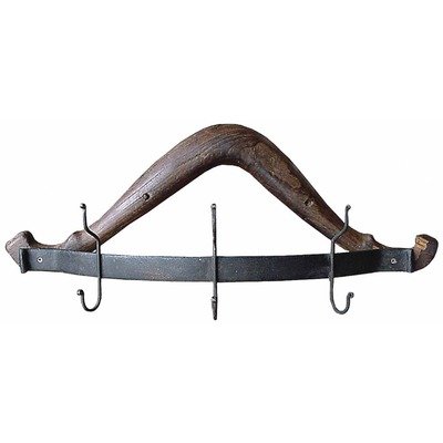 Groovy Stuff Teak Wood Iron Duster Rack - Tf-419