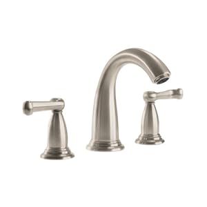 Hansgrohe 06118820 Swing C Widespread Faucet with Scroll Handles, Brushed Nickel