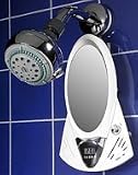 Zadro Z' Rock It Shower Mirror/ Clock/ Radio