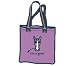 LIFE IS GOOD HORSE CANVAS TOTE - GIRLS - O/S - PURPLE