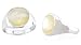 Genuine Round Shaped Mother of Pearl 0.7x1.5cm