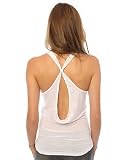 Luxirie by LRG - Luxirie by LRG The Soho Wild Tank in White,Tops (Sleeveless) for Women