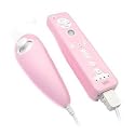 Nintendo Wii Remote Control Nunchuck Silicone Skin - Pink
