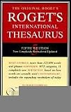 Roget's International Thesaurus (Harper Colophon Books)