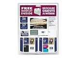 HP Model C6656AN/C6657AN (Nos. 56 & 57) Inkjet Cartridges, Pack Of 2