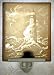Guiding Light Flat Porcelain Lithophane Nightlight